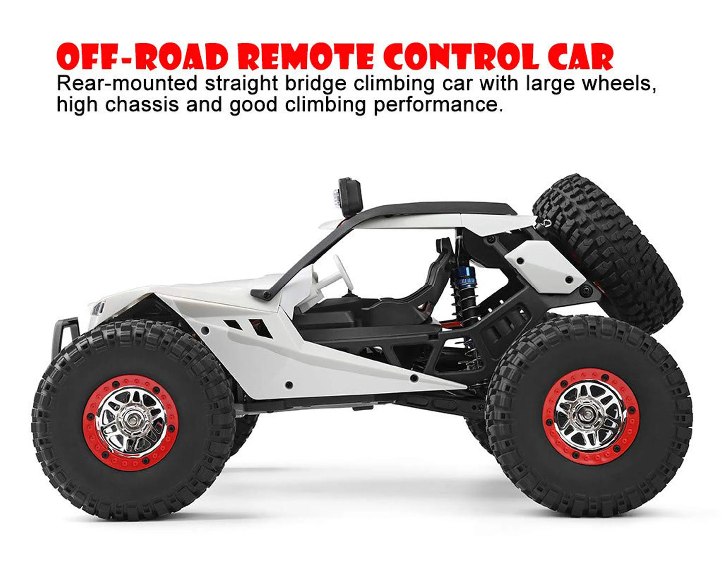 1: 12 electric water tight  4WD  rock climbing truck