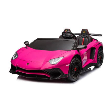 24V Lamborghini Aventador 2 Seater Ride On Car for Kids