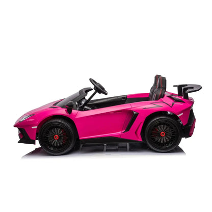 24V Lamborghini Aventador 2 Seater Ride On Car for Kids