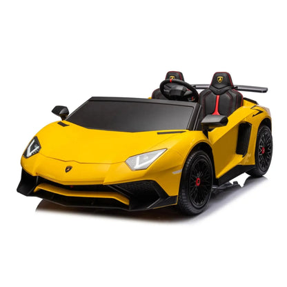 24V Lamborghini Aventador 2 Seater Ride On Car for Kids