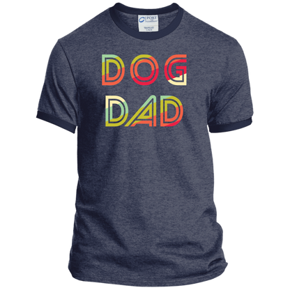 Ringer Tee Retro Dog Dad