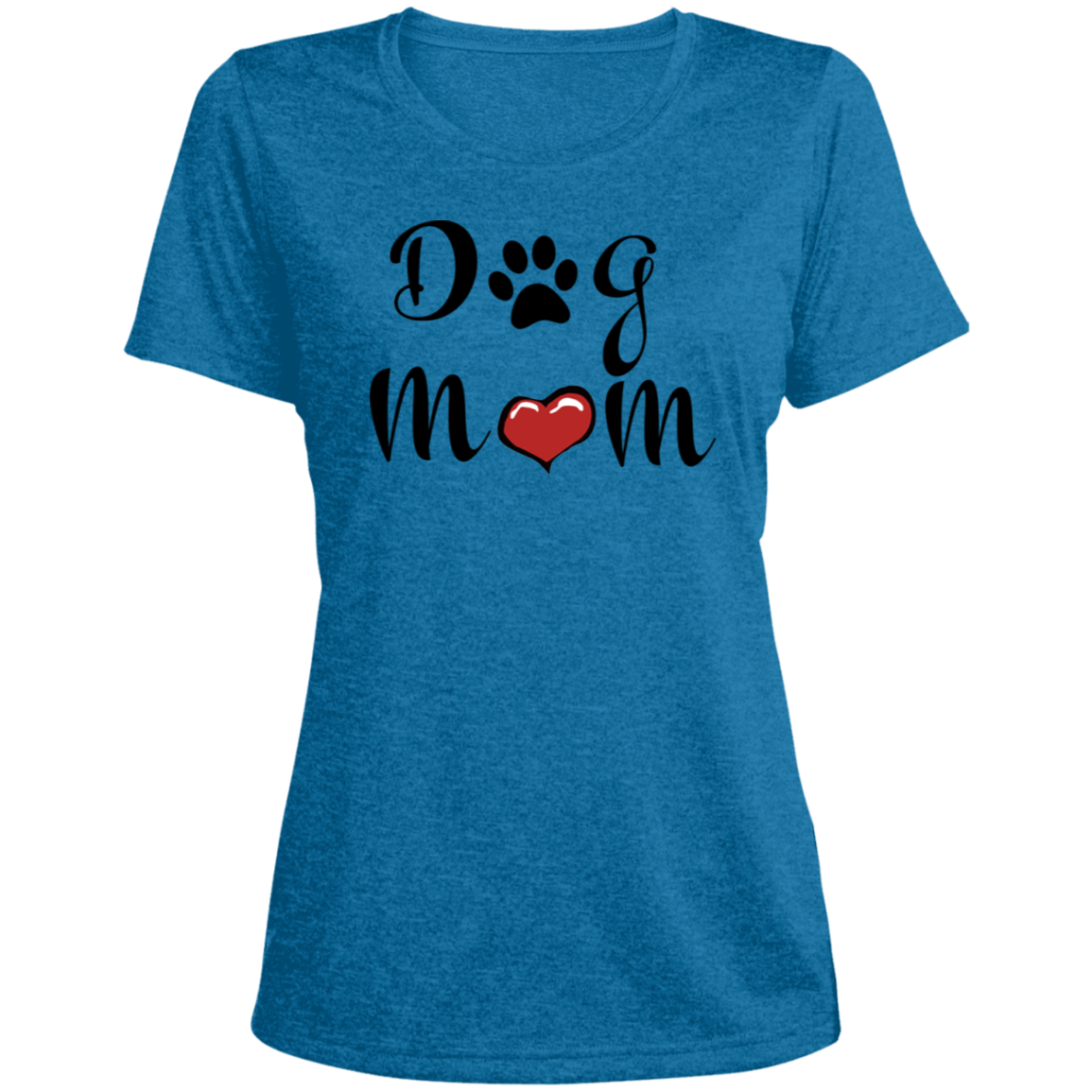 Ladies Dri-Fit Moisture-Wicking T-Shirt Dog Mom