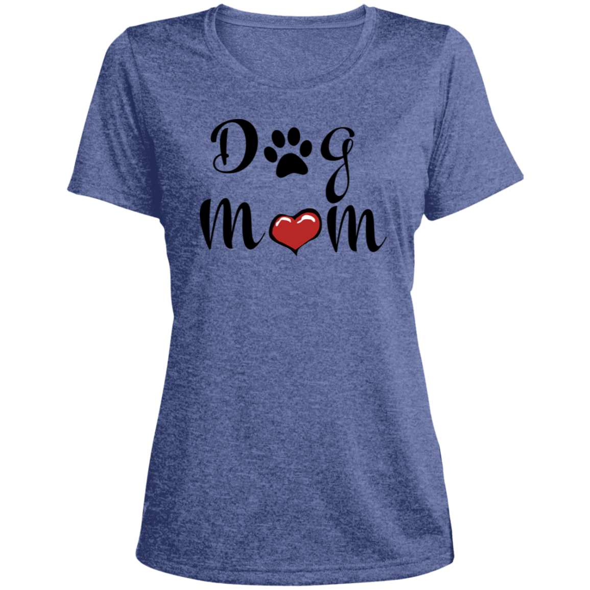 Ladies Dri-Fit Moisture-Wicking T-Shirt Dog Mom