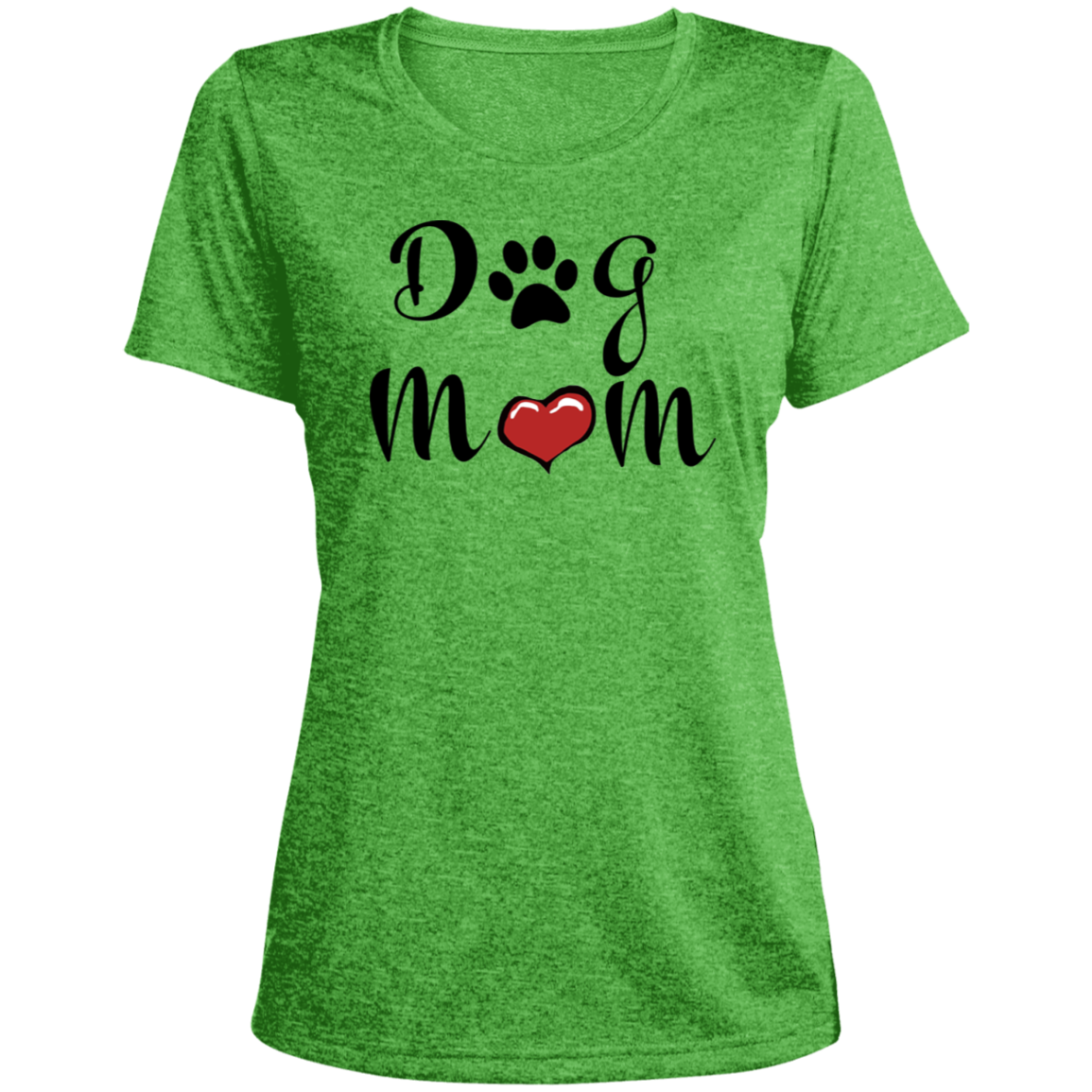 Ladies Dri-Fit Moisture-Wicking T-Shirt Dog Mom