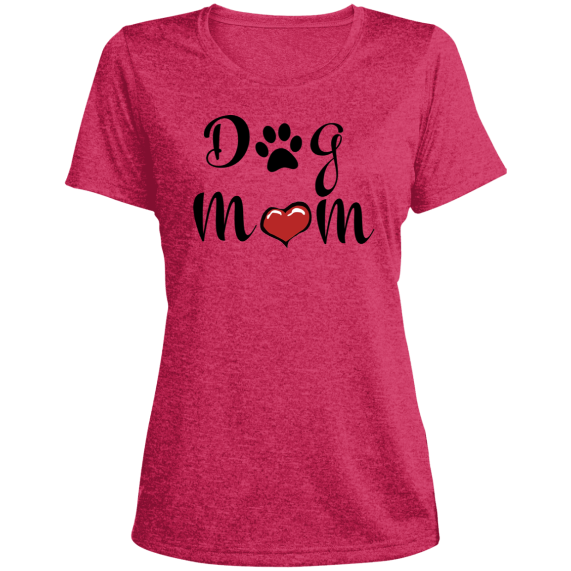 Ladies Dri-Fit Moisture-Wicking T-Shirt Dog Mom