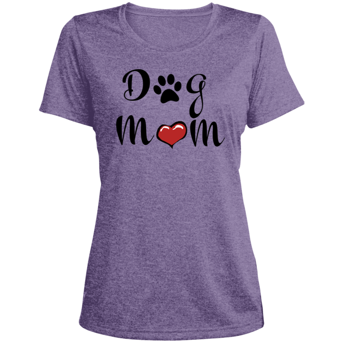 Ladies Dri-Fit Moisture-Wicking T-Shirt Dog Mom