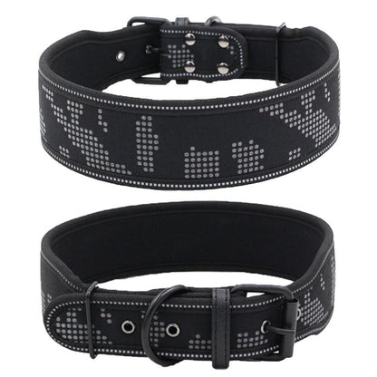 Reflective Camouflage Adventure Dog Collar