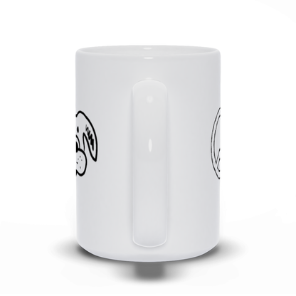 Peace, Love, Dog Mug